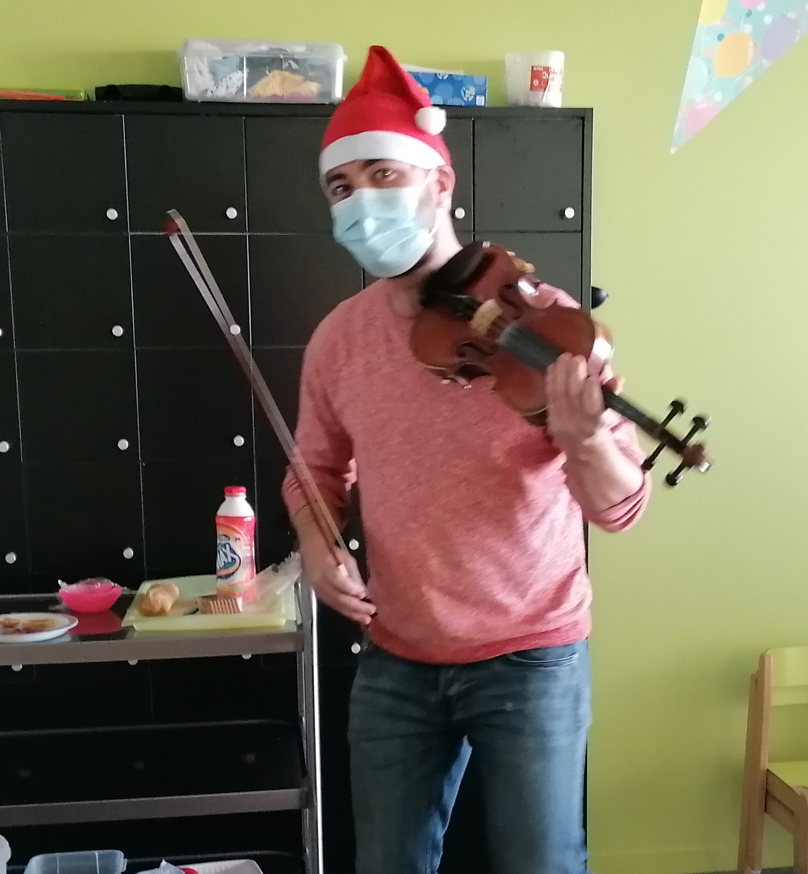 Le violoniste de Noël